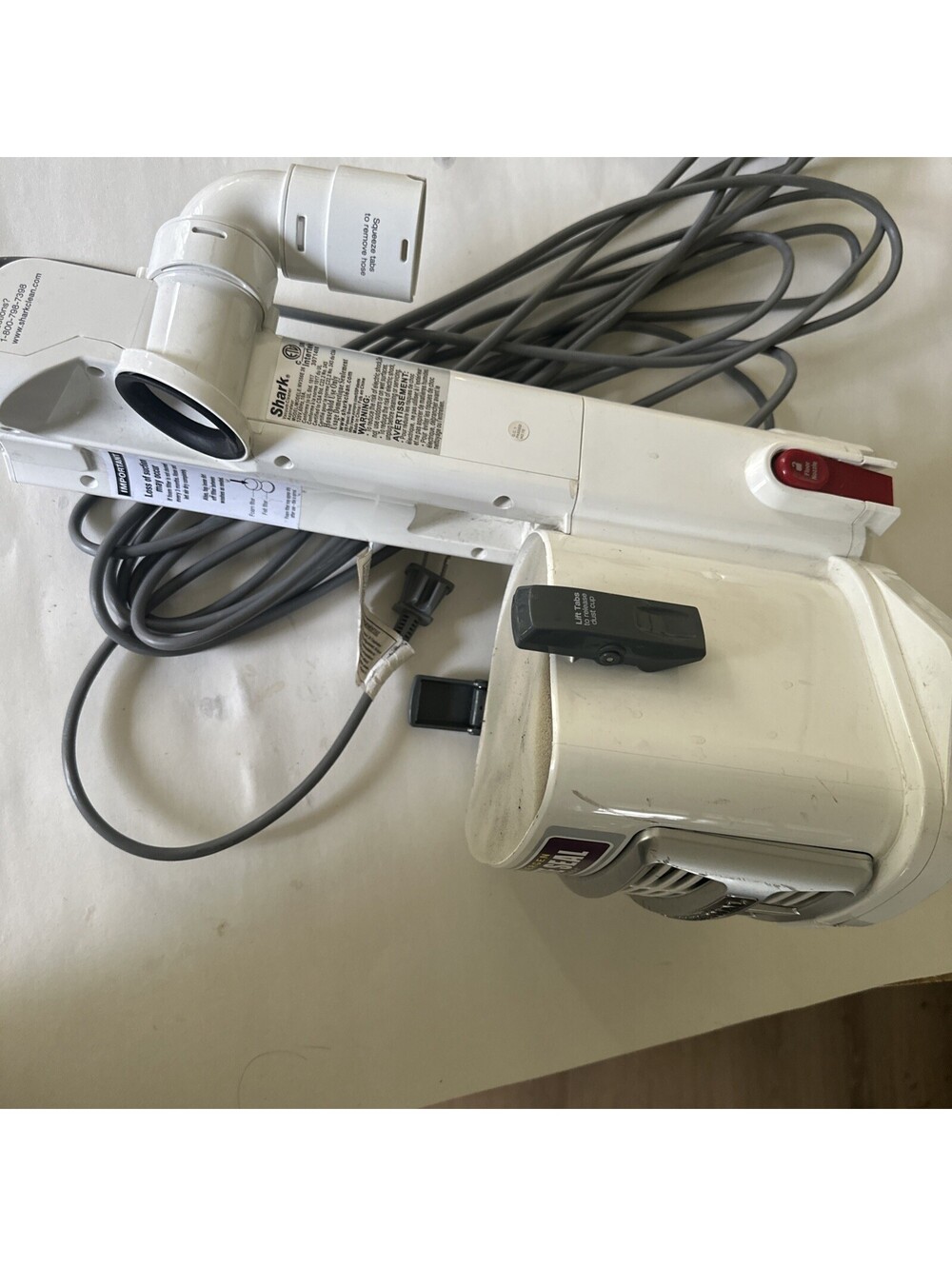 Genuine Shark Vacuum Main Base Motor & Power Cord NV355 NV356E NV357 NV358 NV370